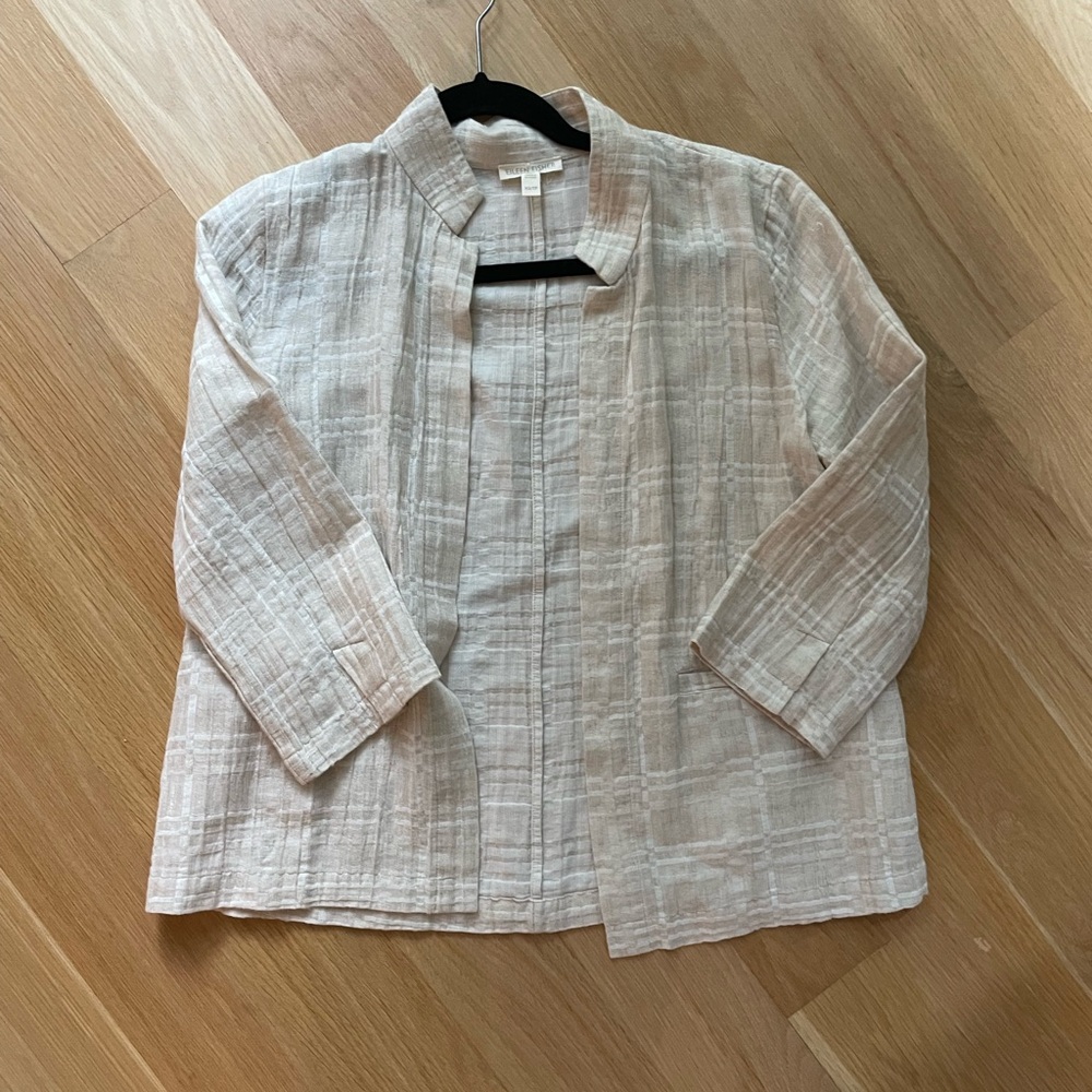 Eileen Fisher Lightweight Linen Jacket